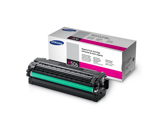 HP - Samsung CLT-M506L High Yield Magenta Toner Cartridge (3,500 pages)
