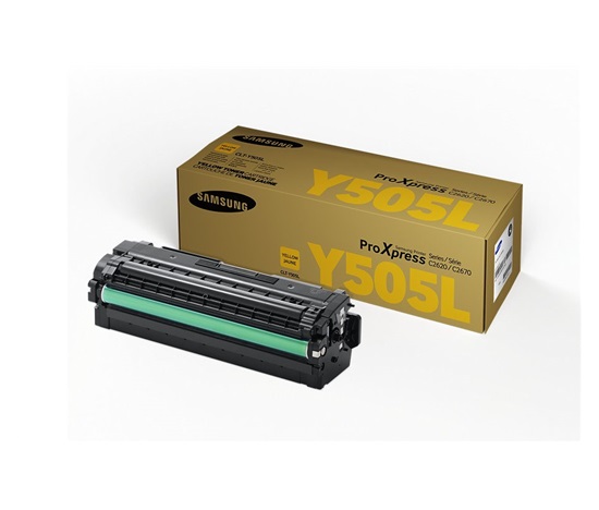 Samsung toner bar CLT-Y505L/ELS pro SL-C2620DW, C2670FW - yellow - 3500 str.