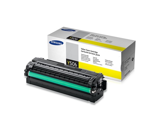 HP - Samsung CLT-Y506L High Yield Yellow Toner Cartridge (3,500 pages)