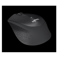 Logitech Wireless Mouse M330 Silent Plus, black