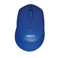 Logitech Wireless Mouse M330 Silent Plus, blue