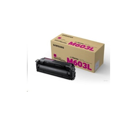 HP - Samsung CLT-M603L High Yield Magenta Toner Cartridge (10,000 pages)