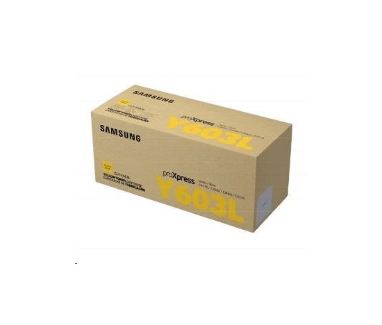 HP - Samsung CLT-Y603L High Yield Yellow Toner Cartridge (10,000 pages)