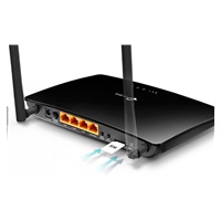 TP-Link Archer MR400 OneMesh WiFi5 router (AC1200, 4G LTE, 2,4GHz/5GHz, 3x100Mb/s LAN, 1x100Mb/s LAN/WAN, 1xmicroSIM)
