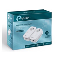 TP-Link TL-PA8030PKIT průchozí powerline set (AV1300,3xGbE, HomePlug AV2)
