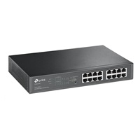 TP-Link Easy Smart switch TL-SG1016PE (16xGbE,8xPoE+,150W,fanless)