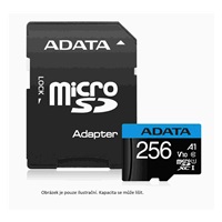 ADATA MicroSDHC karta 32GB UHS-I Class 10, A1 + SD adaptér, Premier