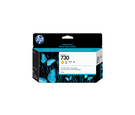 HP 730 130-ml Yellow Ink Cartridge