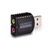 AXAGON ADA-17, USB 2.0 - zewnętrzna karta dźwiękowa HQ MINI, 96kHz/24-bit stereo, wejście USB-A