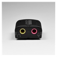AXAGON ADA-17, USB 2.0 - zewnętrzna karta dźwiękowa HQ MINI, 96kHz/24-bit stereo, wejście USB-A