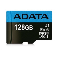 ADATA MicroSDXC karta 128GB Premier UHS-I Class 10 + adaptér