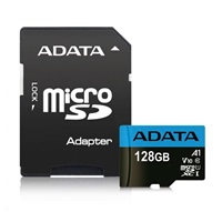 ADATA MicroSDXC karta 128GB Premier UHS-I Class 10 + adaptér