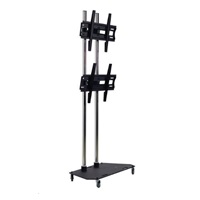 Pojízdný stojan na 2 TV - EDBAK TR3