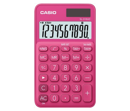 CASIO kalkulačka SL 310UC RD, Kapesní kalkulátor