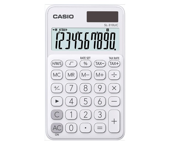 CASIO kalkulačka SL 310UC WE, Kapesní kalkulátor