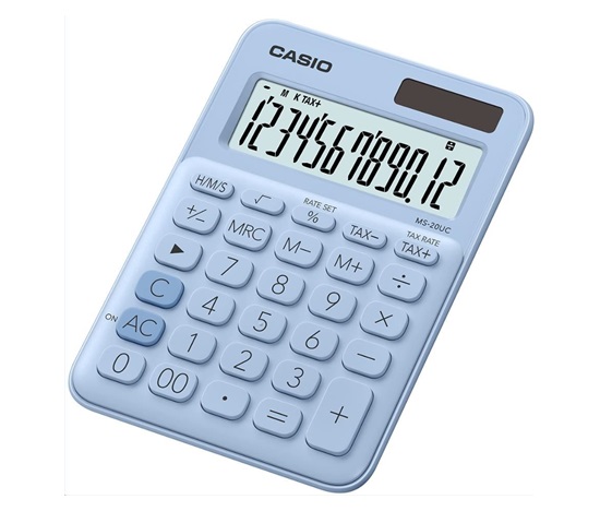 CASIO kalkulačka MS 20UC LB, Stolní kalkulátor