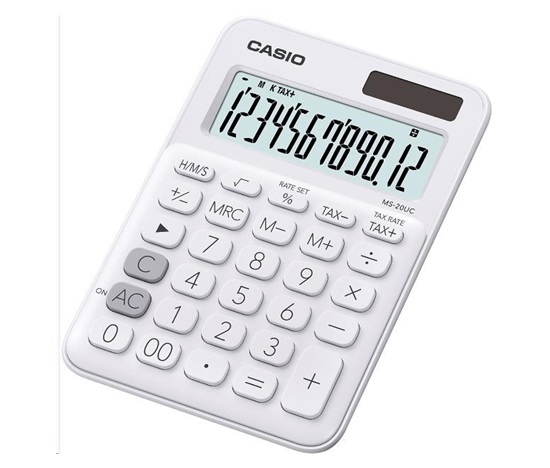 CASIO kalkulačka MS 20UC WE, Stolní kalkulátor