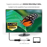 Club3D Adaptér pasivní HDMI na DVI-D Single Link (M/F), 22cm