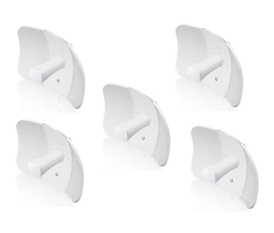 UBNT airMAX LiteBeam 5AC Gen2, 5-PACK, bez PoE adaptérů!  [450+Mbps AP/Client, 5GHz, anténa 23dBi, 5GHz, airMAXac]