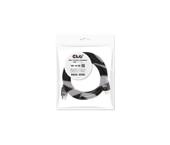 Club3D HDMI 2.0 MALE TO HDMI 2.0 MALE  High Speed 4K UHD  Active - Redmere 15m/49.2ft, 28 AWG