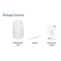 UBNT airMAX NanoStation 5AC Loco (NS-5ACL), bez PoE adaptéru [5GHz, 2x2MIMO, anténa 13dBi, Client/AP/Repeater, 802.11ac]