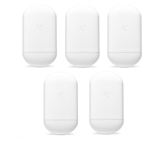 UBNT airMAX NanoStation 5AC Loco (NS-5ACL-5) 5-PACK, bez PoE [5GHz, 2x2MIMO, anténa 13dBi, Client/AP/Repeater, 802.11ac]