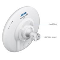 UBNT airMAX NanoBeam 2AC 2x13dBi [AP/Client, 2.4GHz, 2x13dBi, 10/100/1000 Ethernet, airMAX ac]