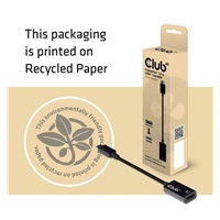 Club3D DISPLAY PORT 1.4 MALE TO HDMI 2.0a FEMALE 4K 60HZ UHD/ 3D ACTIVE ADAPTER - HDR SUPPORT