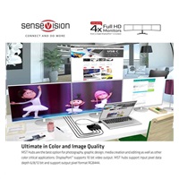 Club3D MST HUB 1X DP TO 4X DP