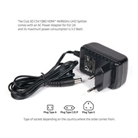 Club3D Video splitter 1:4 HDMI 2.0 4K60Hz UHD, 4 porty