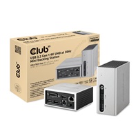 Club3D Mini dokovací stanice USB 3.2 4K30Hz UHD (HDMI/DVI/4x USB 3.1/Ethernet/Audio)