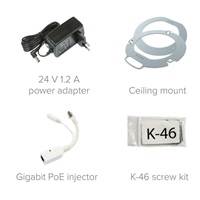 MikroTik cAP ac (RBcAPGi-5acD2nD), 716MHz CPU, 128MB RAM, 2xLAN, 2.4+5GHz, 802.11b/g/n/ac, PoE 802.3af/at, vč. L4 licenc