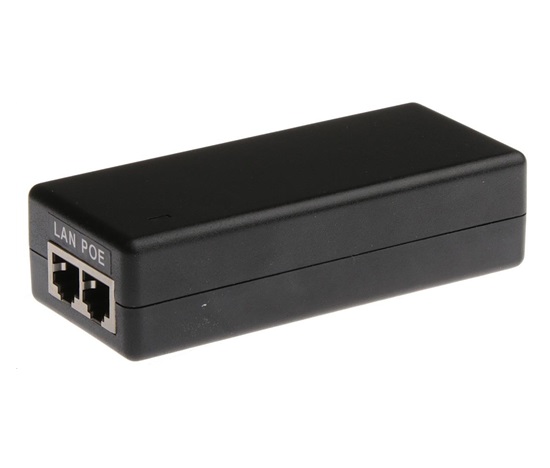 MikroTik Gigabit PoE adaptér 24V / 0.5A, 12W pro RouterBoard, zemněný
