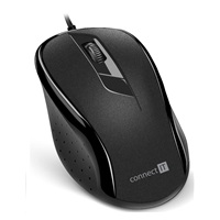 CONNECT IT Optická myš, USB, černá