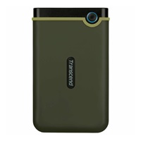 TRANSCEND externí HDD USB 3.0 StoreJet 25M3G, Slim, 1TB, Black (SATA, Rubber Case, Anti-Shock)