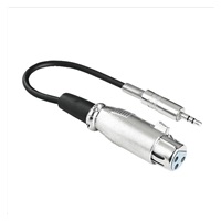 Hama audio adaptér XLR zásuvka - jack vidlica 3,5 mm stereo