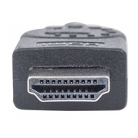 MANHATTAN kabel HDMI Male to DVI-D 24+1 Male, Dual Link, Black, 1,8m