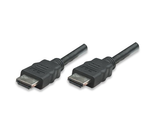 MANHATTAN kabel HDMI s Ethernetem, HEC, ARC, 3D, 4K, stíněný, 3m, Black