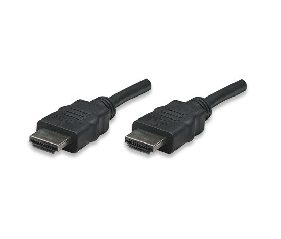 MANHATTAN kabel High Speed HDMI 3D, Male to Male, stíněný, černý, 20m (22.5m)