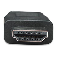 MANHATTAN kabel High Speed HDMI 3D, Male to Male, stíněný, černý, 20m (22.5m)