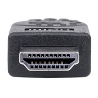MANHATTAN kabel High Speed HDMI 4K, 3D, Male to Male, stíněný, černý, 5m