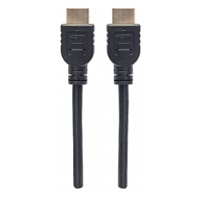 MANHATTAN kabel In-wall CL3 High Speed HDMI s Ethernetem, HEC, ARC, 3D, 4K, stíněný, 10m, Black