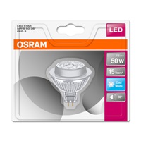 OSRAM LED STAR MR16 36° 7,2W 12V 840 GU5.3 621lm 4000K (CRI 80) 15000h A+ (Krabička 1ks)