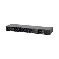 CyberPower Rack PDU, Switched, 1U, 16A, (8)C13, IEC-320 C20