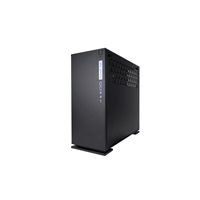IN WIN skříň 303C, Black, Mid Tower, bez zdroje, RGB + Front USB 3.1 type C