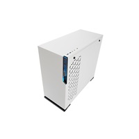 IN WIN skříň 101C White, Midi Tower, průhledný bok, bez zdroje