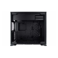 IN WIN skříň 101C Black, Midi Tower, průhledný bok, bez zdroje