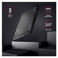 AXAGON EE25-XA6, USB 5Gbps - SATA 6G, 2.5" aluminiowa obudowa zewnętrzna
