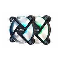 IN WIN ventilátor Polaris RGB Aluminium (twin pack)