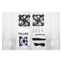 IN WIN ventilátor Polaris RGB Aluminium (twin pack)